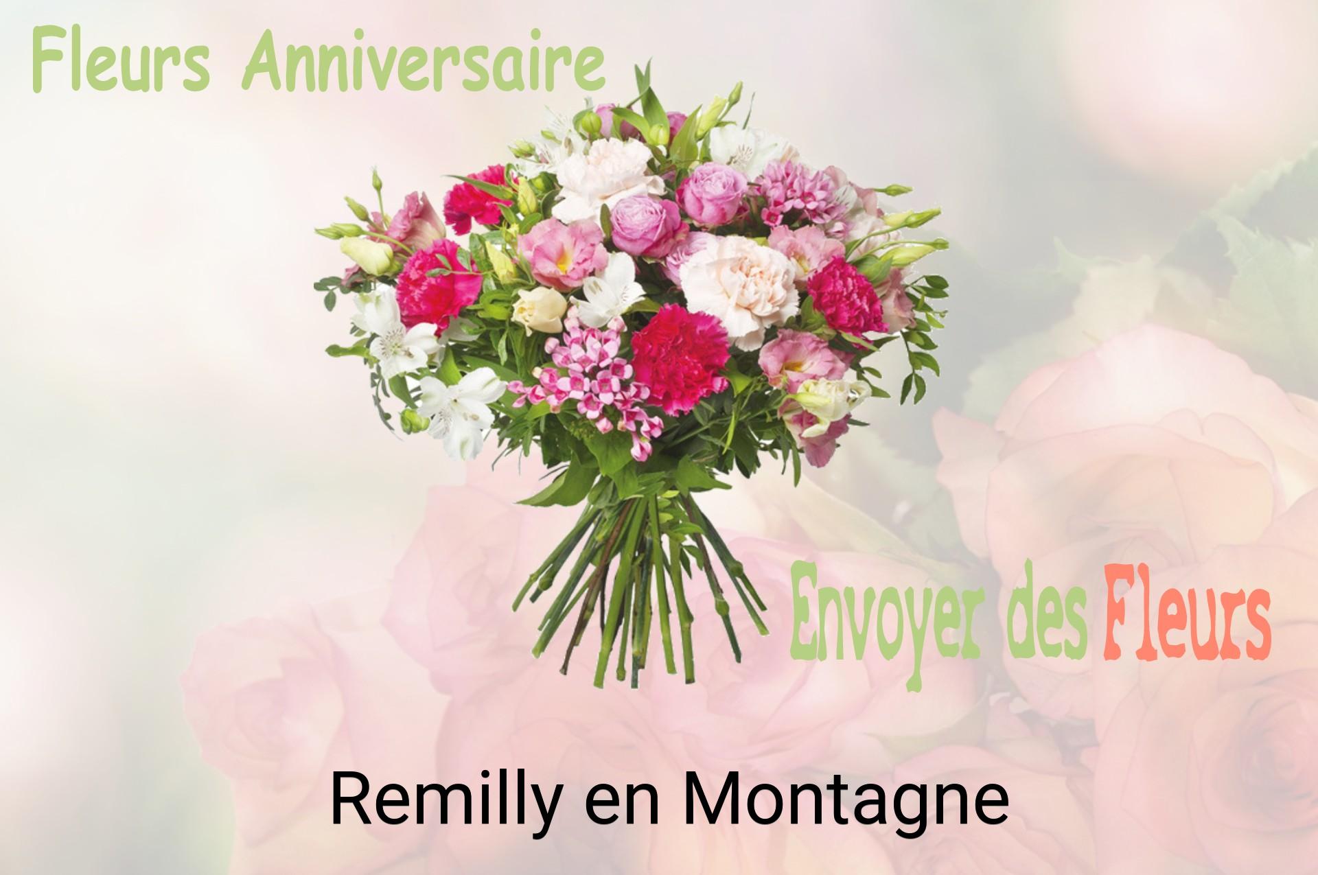 Bouquet de fleurs d’anniversaire livré à Remilly-en-Montagne