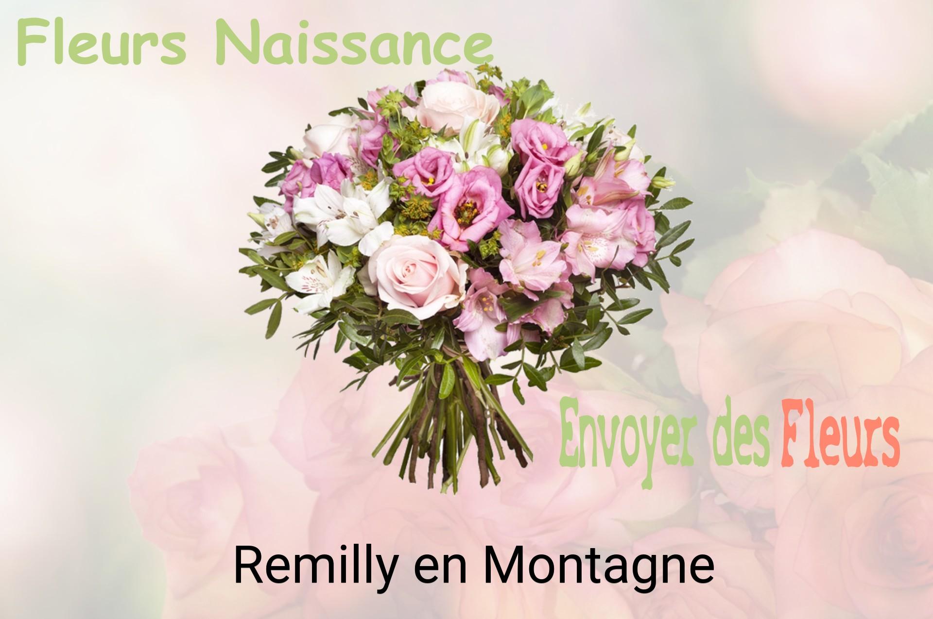 Bouquet de fleurs de naissance livré à Remilly-en-Montagne